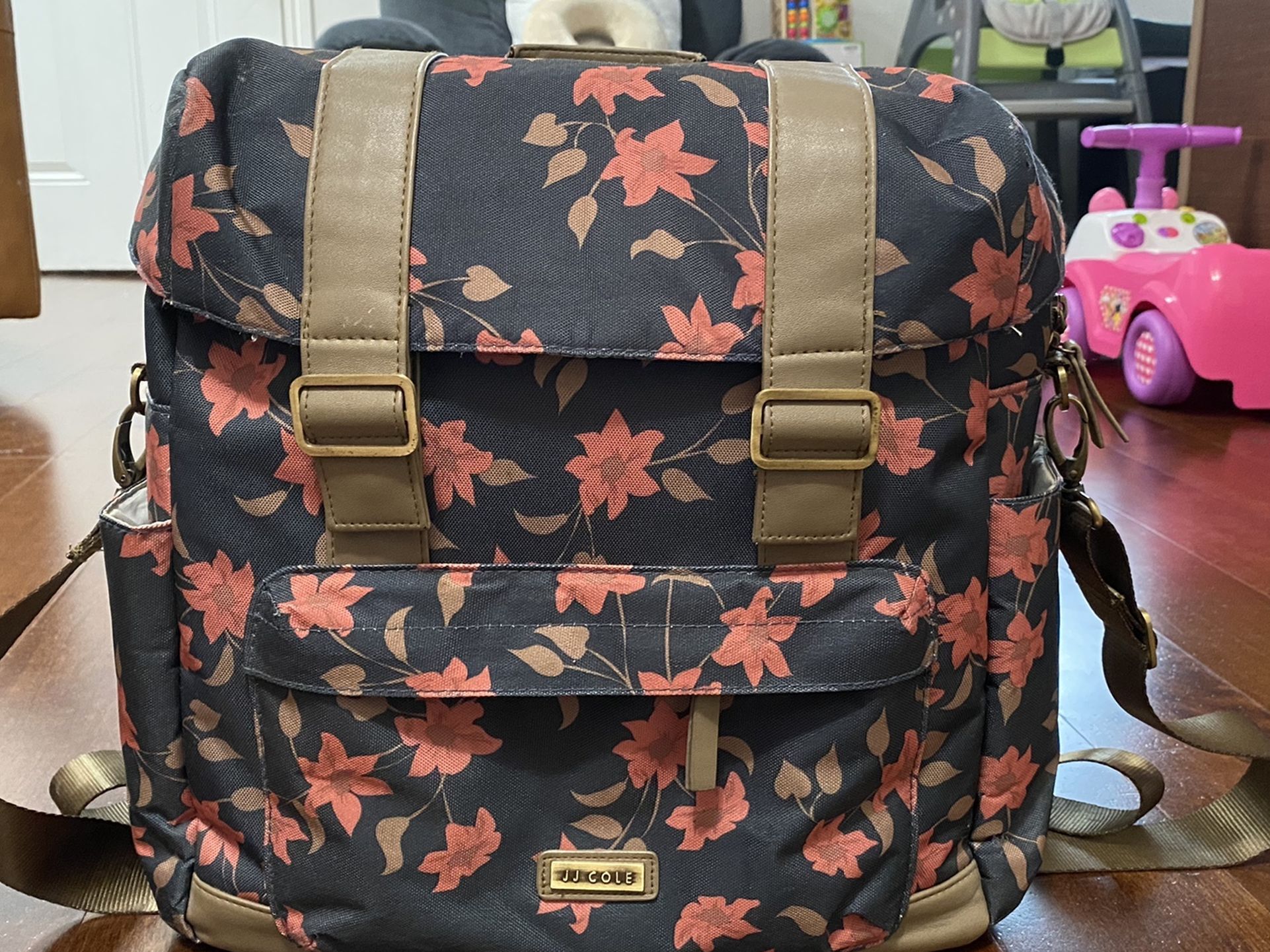 JJ Cole Disper Bag-Floral
