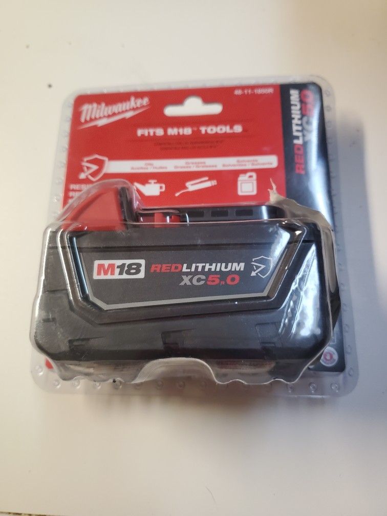 Milwaukee M18 5.0 Battery