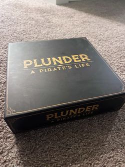 Plunder: A Pirate’s Life Board Game – Complete, 2-6 players strategy resource game
