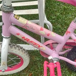 Huffy Pink Girls Bike, Good Condition 