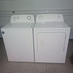 Amana Washer And Admiral Gas Dryer Both By Whirlpool Corporation  Excellent Working Condition