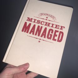 Harry Potter A5 Notebook: “Hogwarts Mischief Managed” 