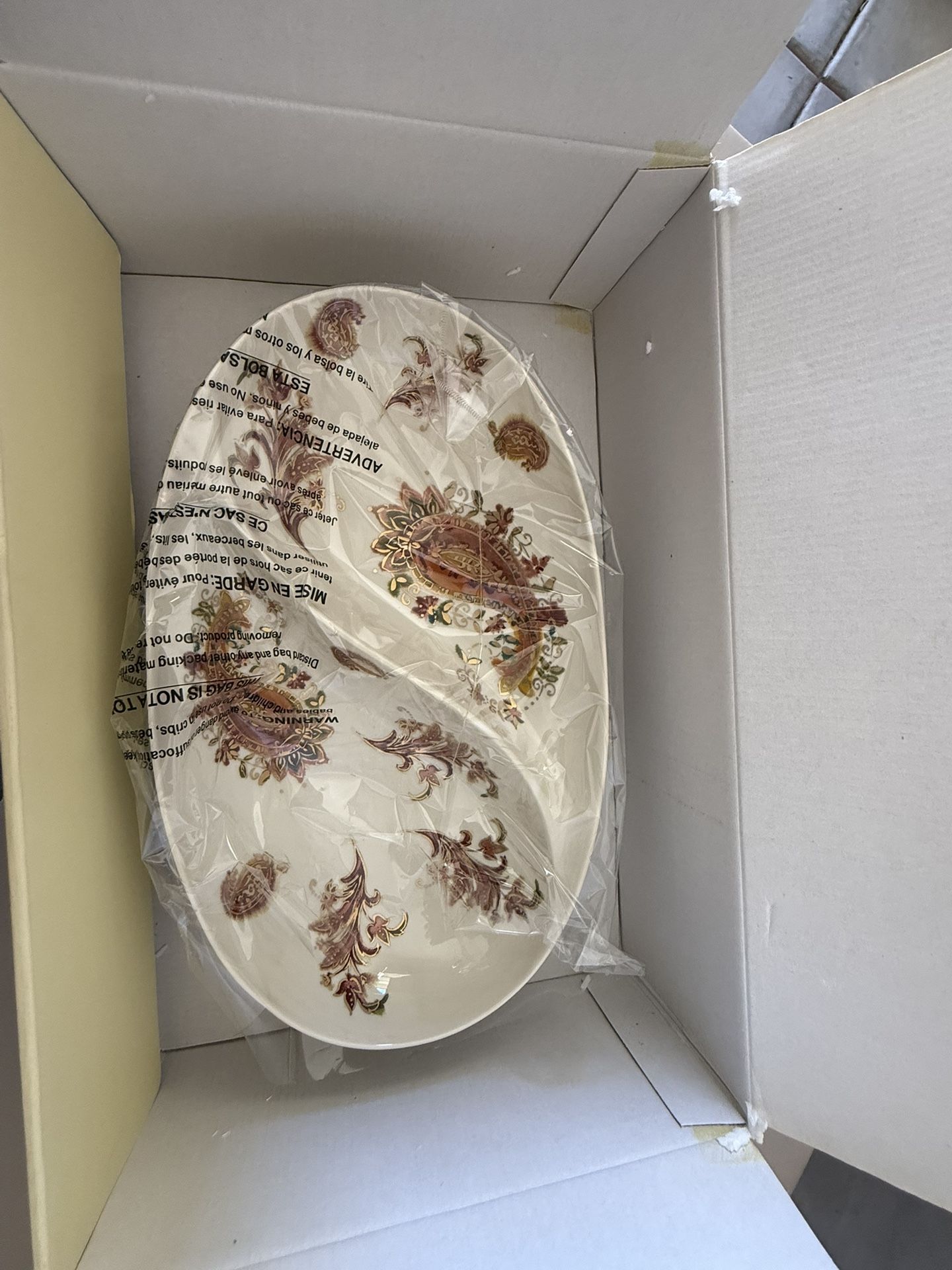 LENOX ⭐️ Divided bowl