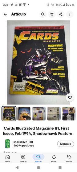 Cards illustred Magazine January,1994