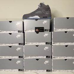 Brand New Unreleased Jordan 5 Wolf Grey 