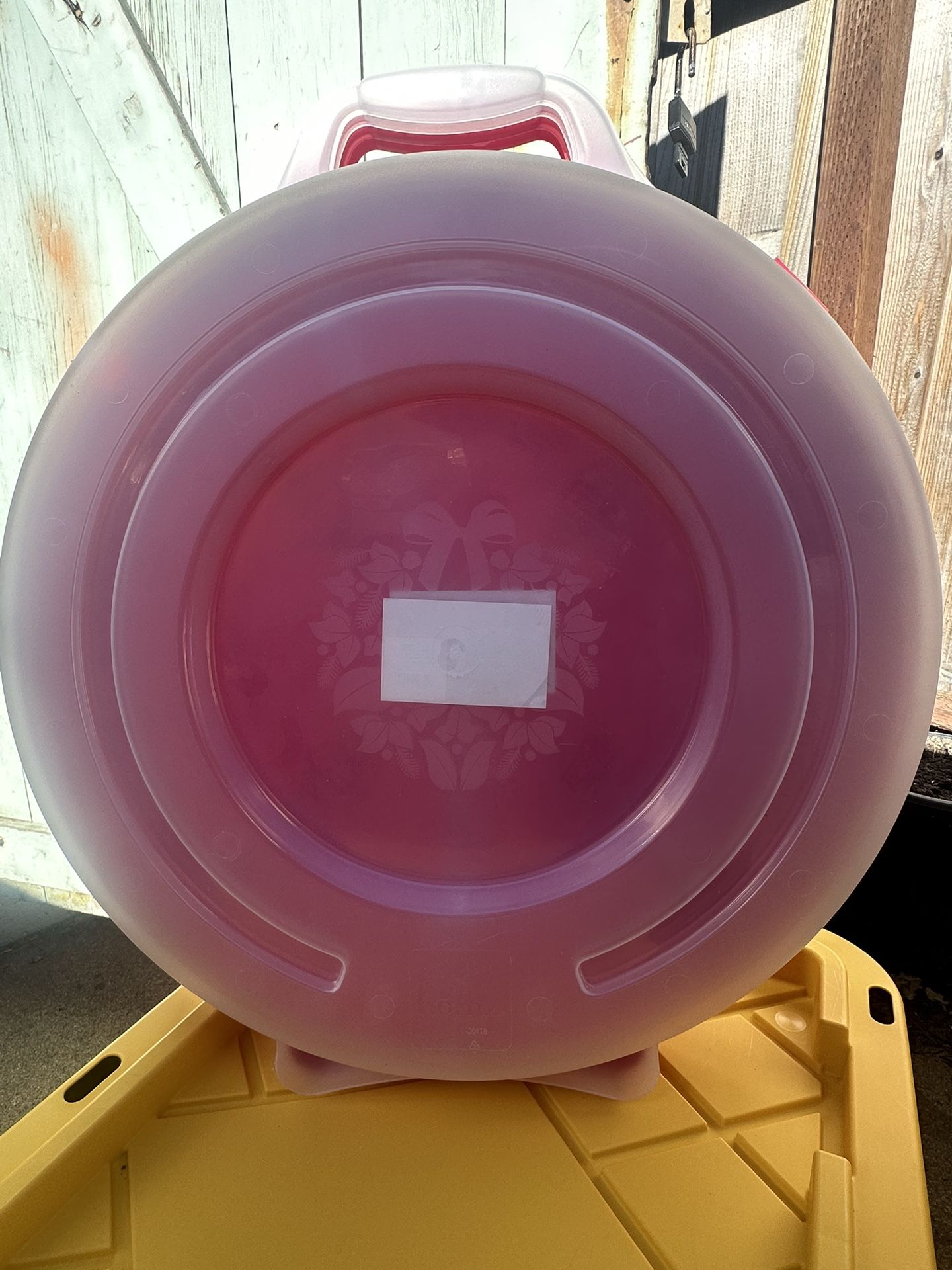 Wreath Storage Container