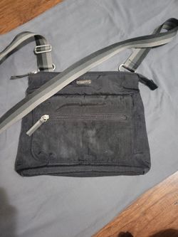 Baggallini Black Nylon Crossbody Bag
