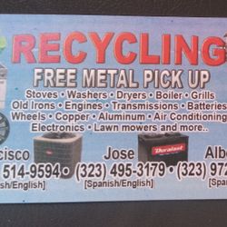 Need Help Removing Scrap Metal? Call Us Or Send Us A Message We Pick Up For Free