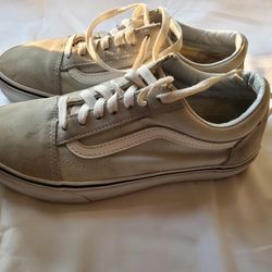 Vans Old Skool Woven Check Marshmallow Sneakers
