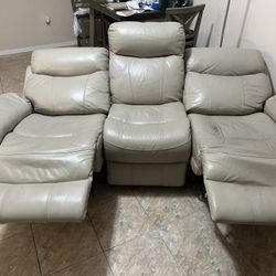 Leather Electric Couch 