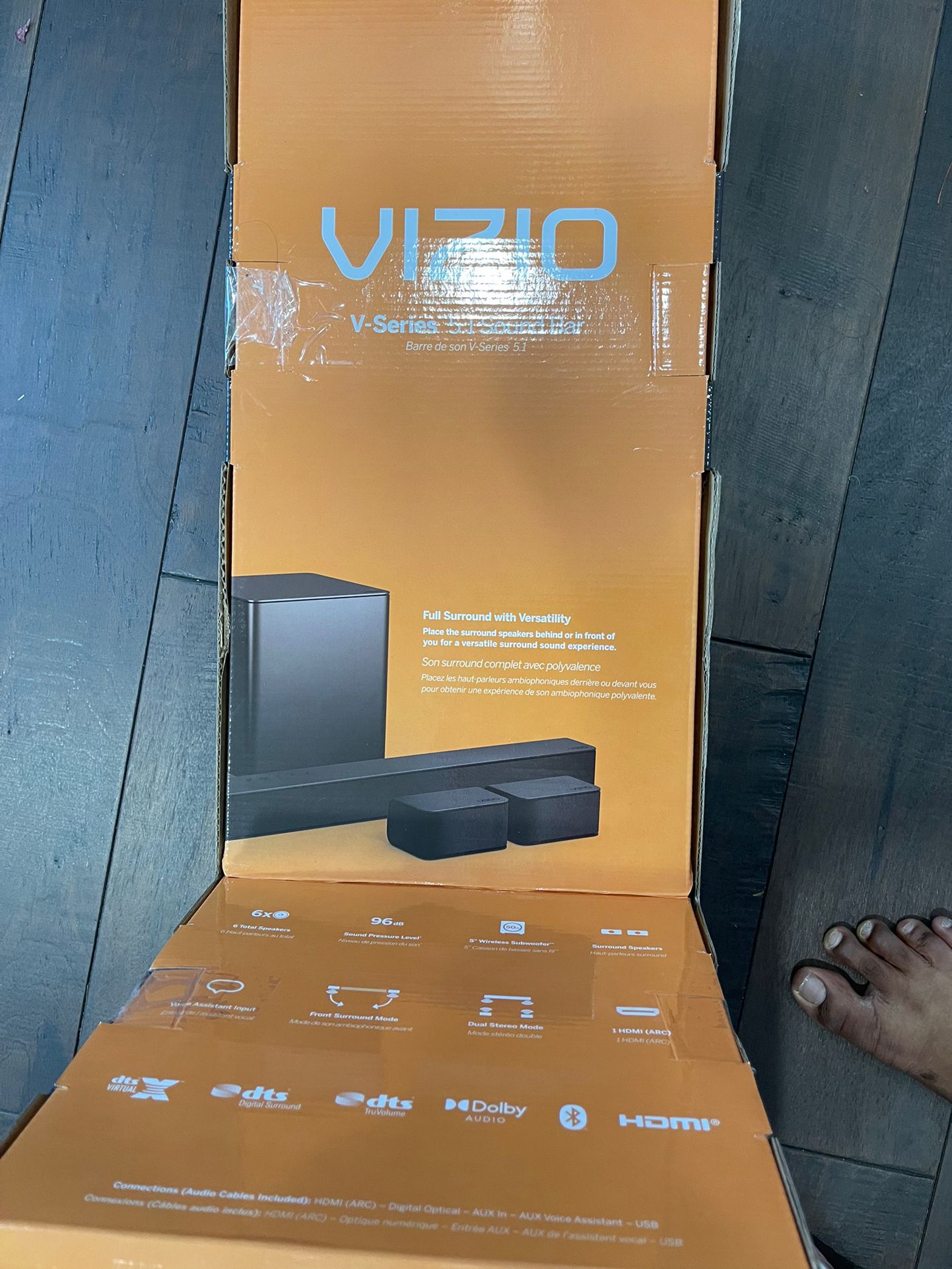 VIZIO v Series 5.1 Sound Bar and Subwoofer for Sale in Virginia Beach, VA  OfferUp