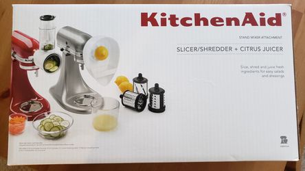KitchenAid Slicer/Shredder and Citrus Juicer Attachments 