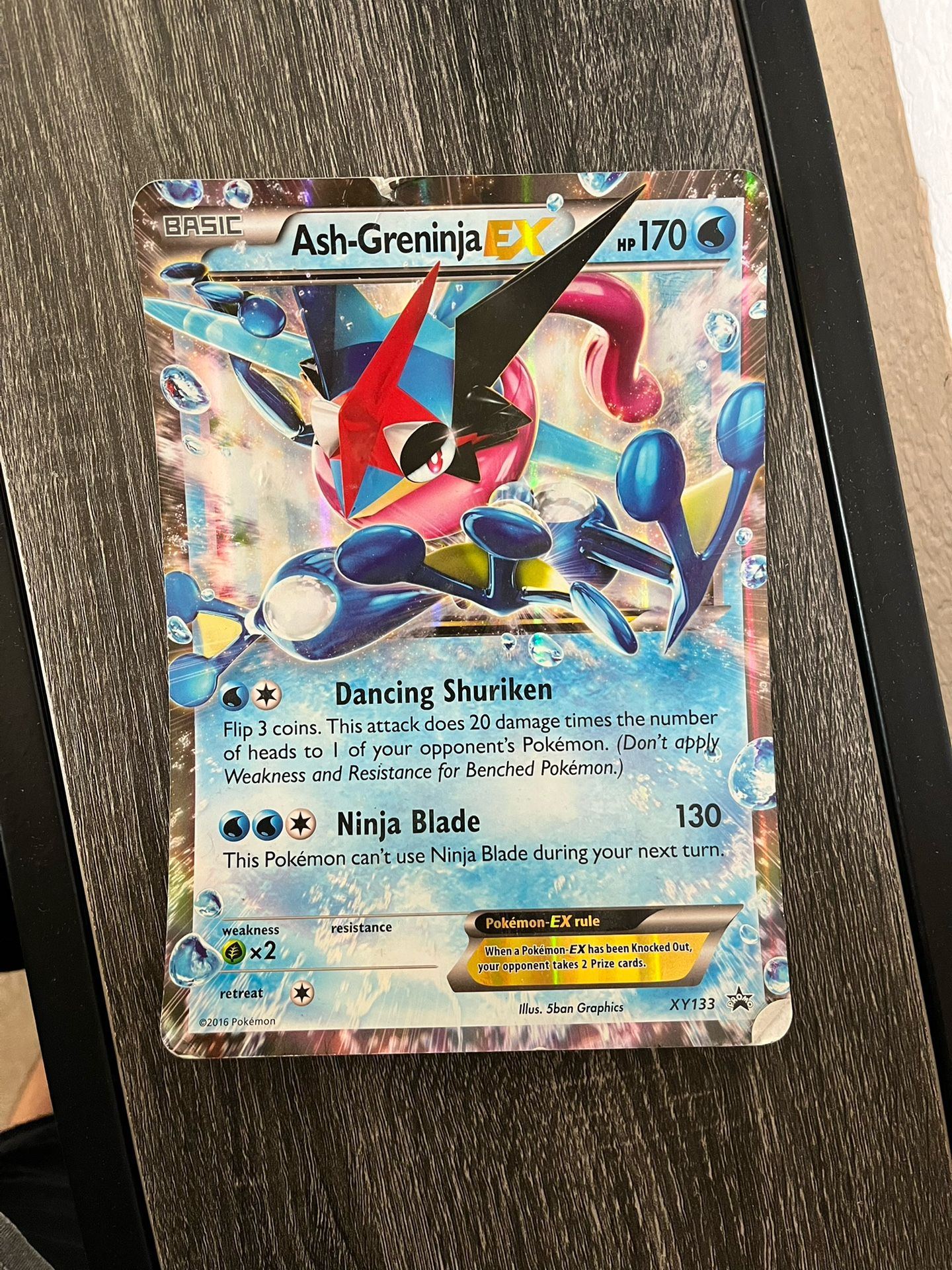 Ash-Greninja EX JUMBO