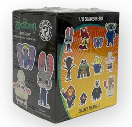 Disney Zootopia Funko Mystery Minis Vinyl Figure New In Sealed Box RARE