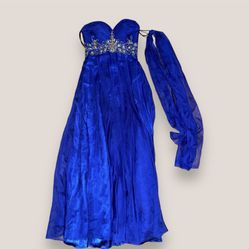 Royal blue size small dress ,Party prom etc.