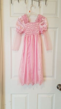 Girls Princess Pink Dress Size Small 4/5T