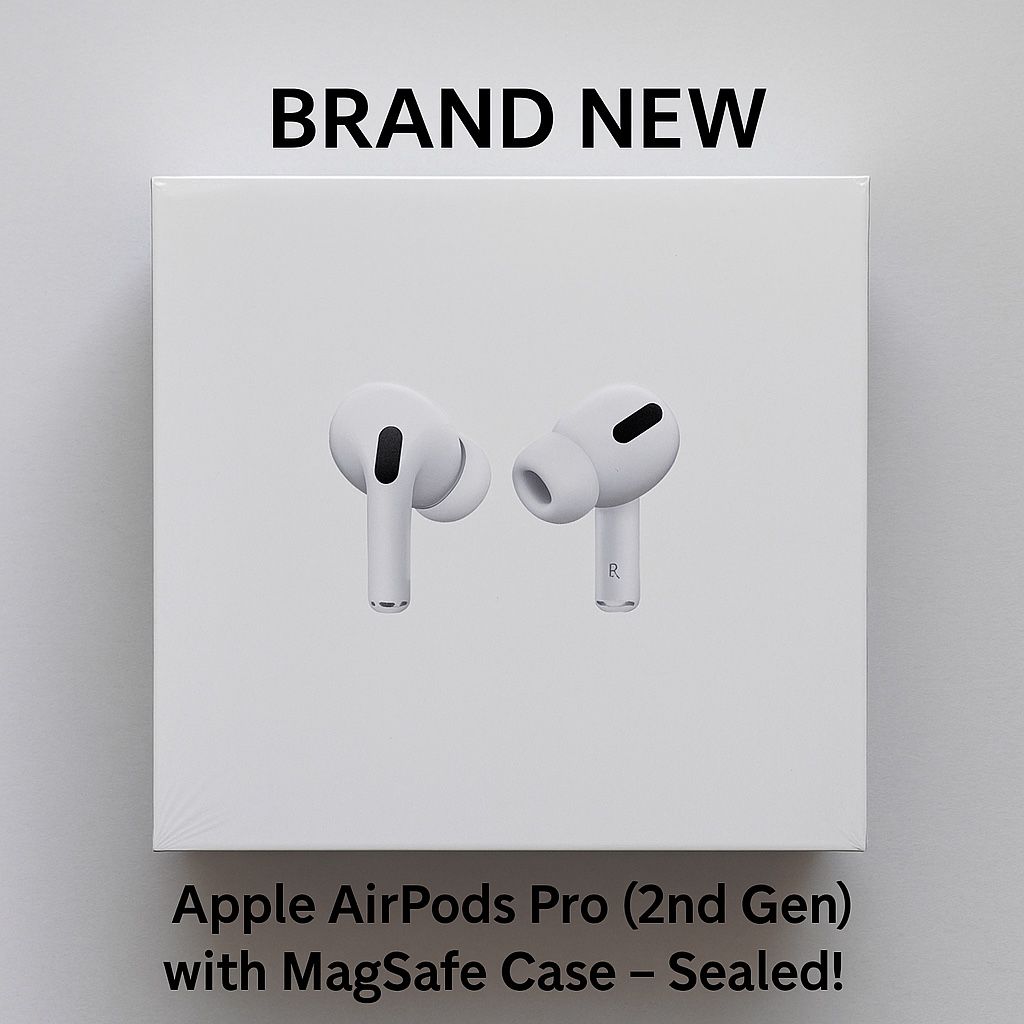 📦 Brand New Apple AirPods Pro (2nd Gen) with MagSafe Case – UnSealed!