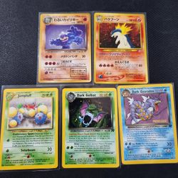 Vintage Pokemon Cards 