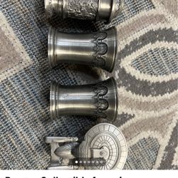 Pewter Collectible four pieces