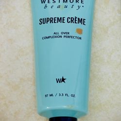 WESTMORE BEAUTY SUPERME CREAM
ALL OVER COMPLEXIONFER FECTOR MEDIUM 
3.3 FL OZ 
USED ONCE,
LIKE NEW!