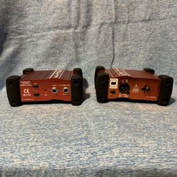 🎤 Behringer Ultra-G GI100 DI Box – $30 (or $55 for the pair) “Passive DI box with built-in cab sim, pad, and ground lift. Perfect for guitar, bass, k