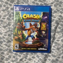 Crash Bandicoot N Sane Trilogy Ps4 Game