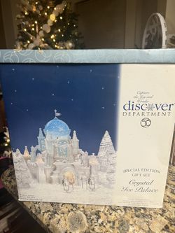 Christmas Crystal Ice Palace Special Edition Gift Set SEALED NEW