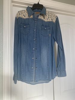 wrangler women's shirt large