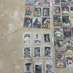 Baseball, Football, And Basketball Cards