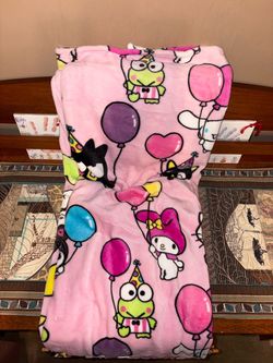 Hello Kitty/Friends Balloon Blanket
