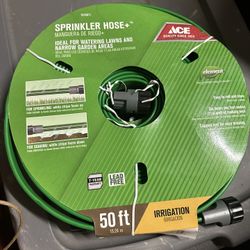 Ace Sprinkler Soaker Hose 50' (50Ft, Green)