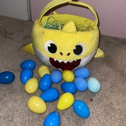 Baby Shark Easter Basket