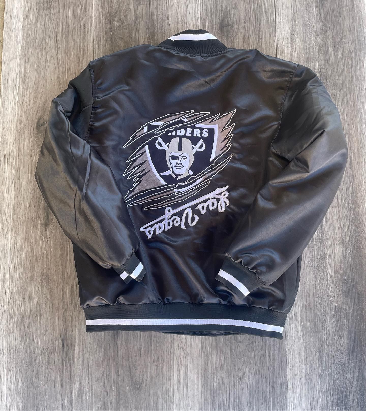 Raiders Jacket, Jersey And Beanie
