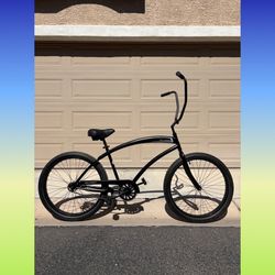HBBC Skullxbones Beach Cruiser