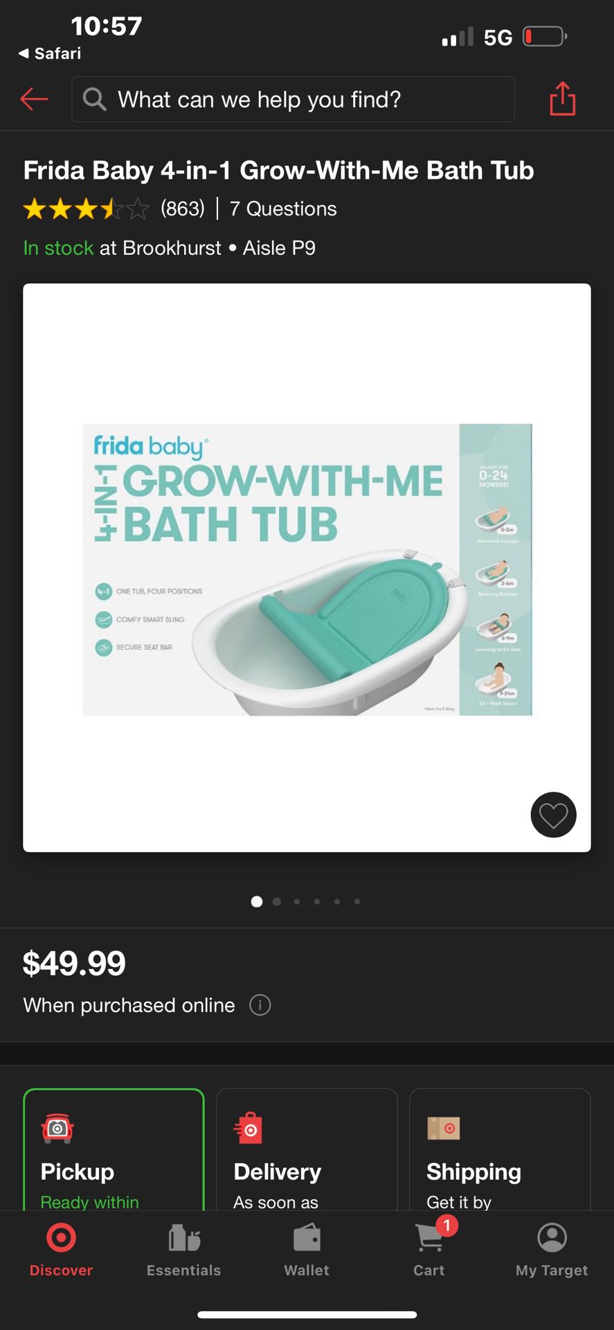 Baby Swing And Tub