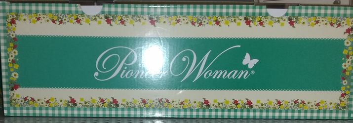 The Pioneer Woman Floral Medley 7-Piece Spice Rack Shelf Jars Set *New In  Box*