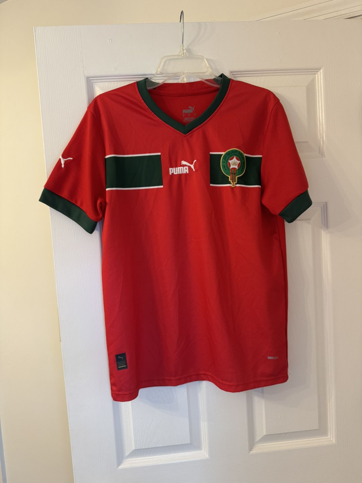 Morocco soccer jersey size small