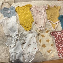 Baby girl onesies