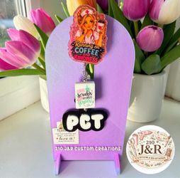 Badge Reel with Charm Set