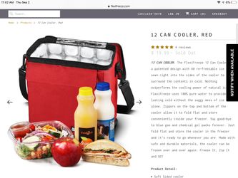 Flexi Freeze Multiple Unit Cooler Bag