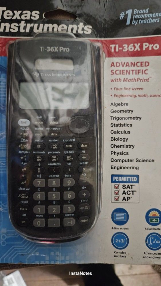 New TI-36X PRO Scientific Calculator|Perfect For School 