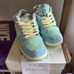 Nike SB Verdy vista dunks size 11.5