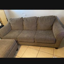 Gray Sofa bed Couch Set 