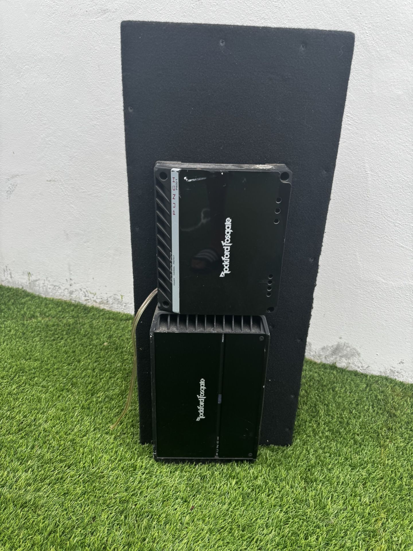 Rockford Fosgate Amps (2)