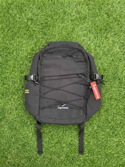 Supreme Black Backpack SS25 New