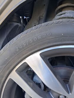 215 60 20 got all 4 rims and tires