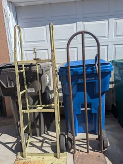 Heavy duty metal dollies