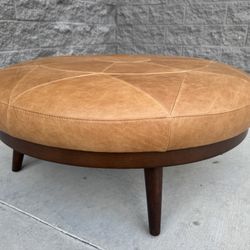 Gio Leather Ottoman