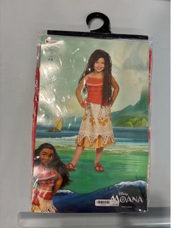 Moana Costume Size 7-8 Kids