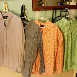 Ralph Lauren POLO Blake Dress Shirt Button-down LOT